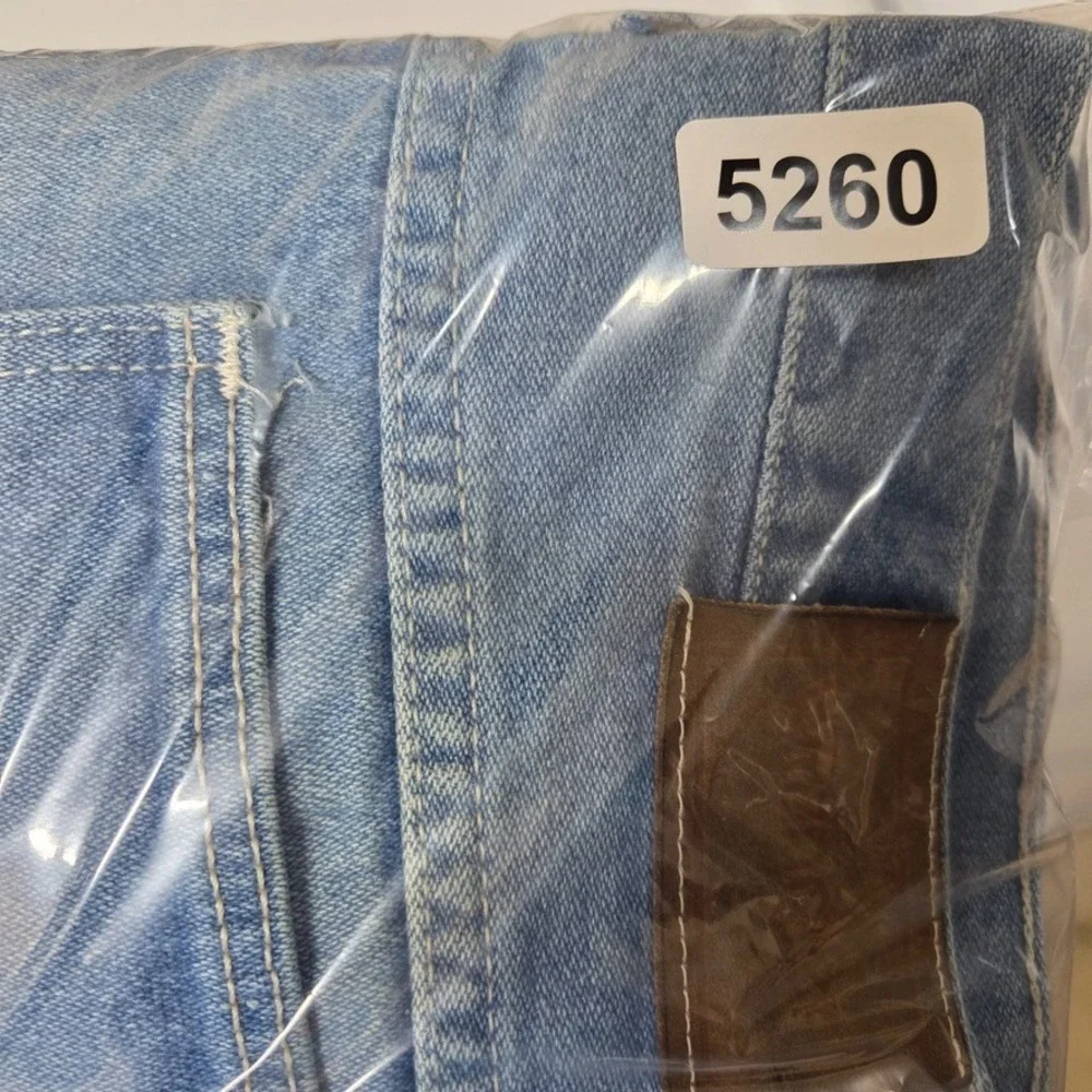 Vintage Wrangler Jeans Mens 34X31 Blue Slim Bootcut Mid Rise Faded Western Denim